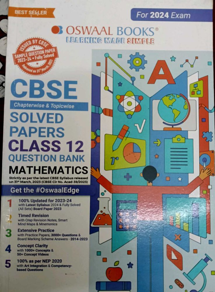 Oswaal Question Bank Mathematics Class XII