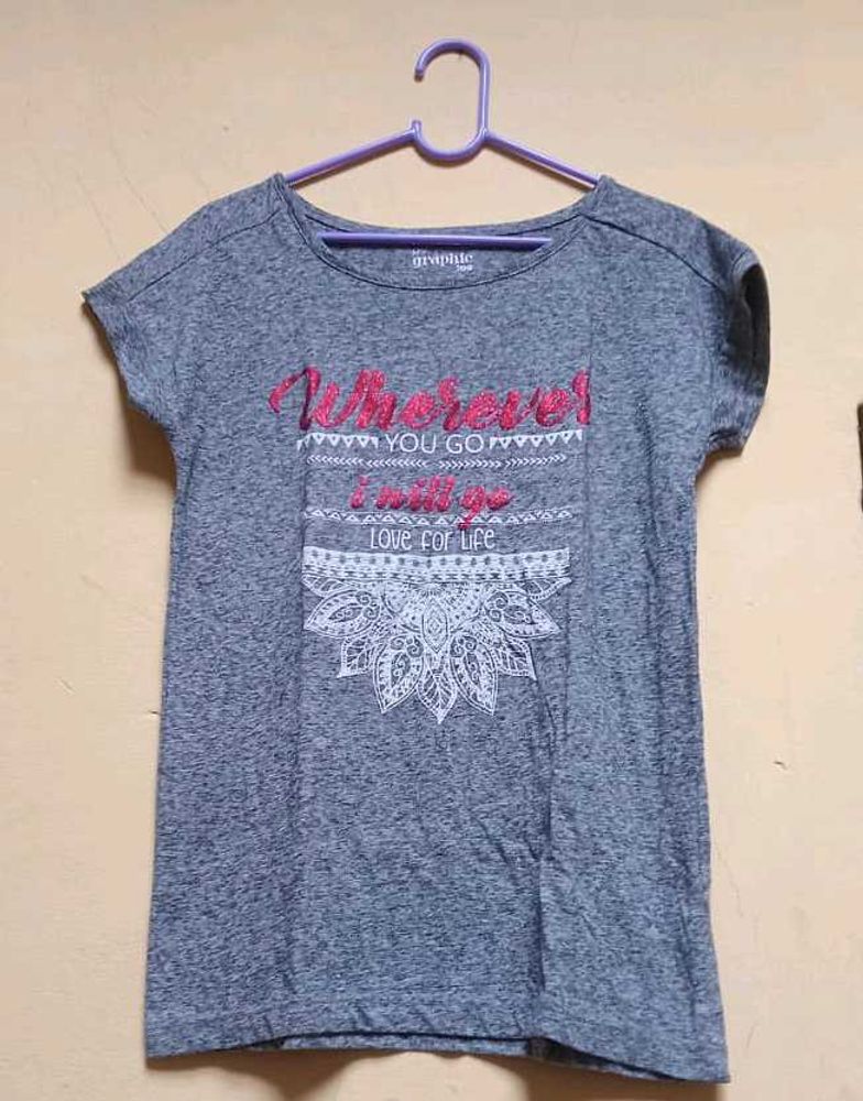 Gray Graphic Tee