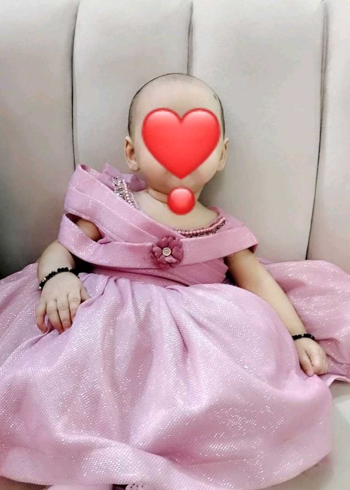 Pink Shimmer Frock.