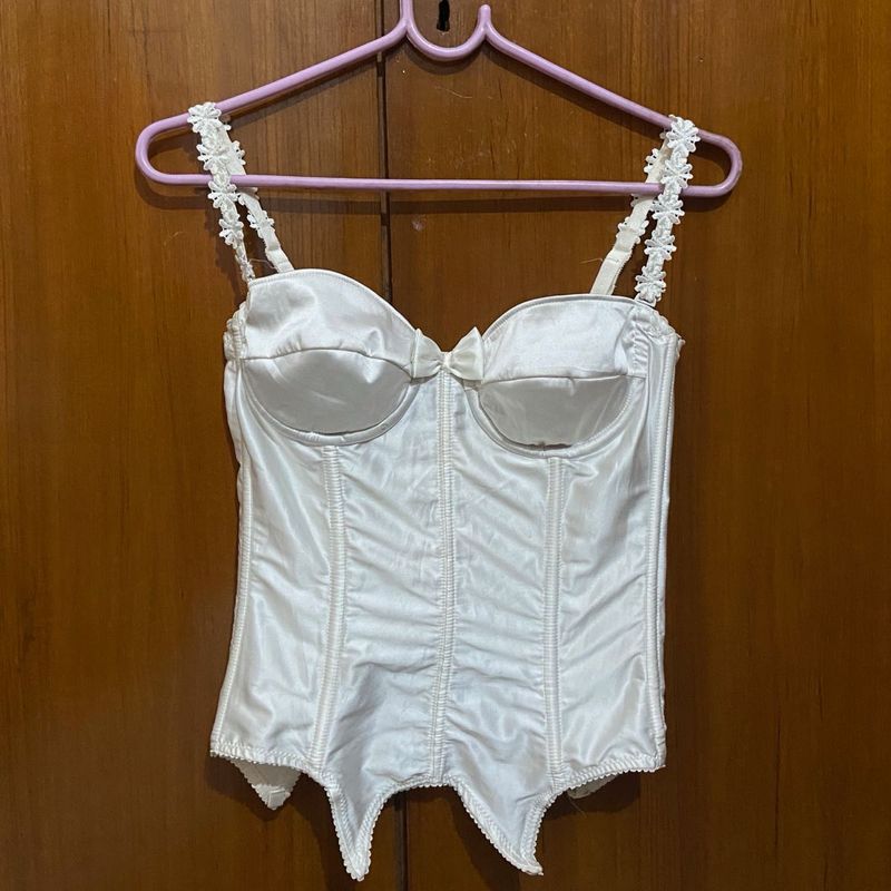 White Corset Top