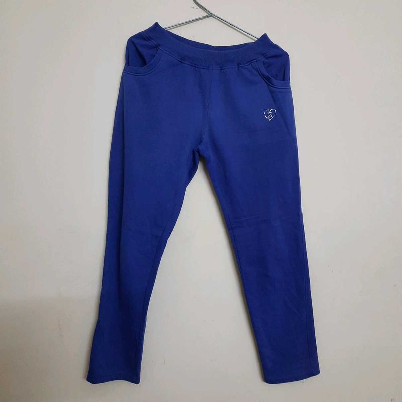 Blue Track Pants