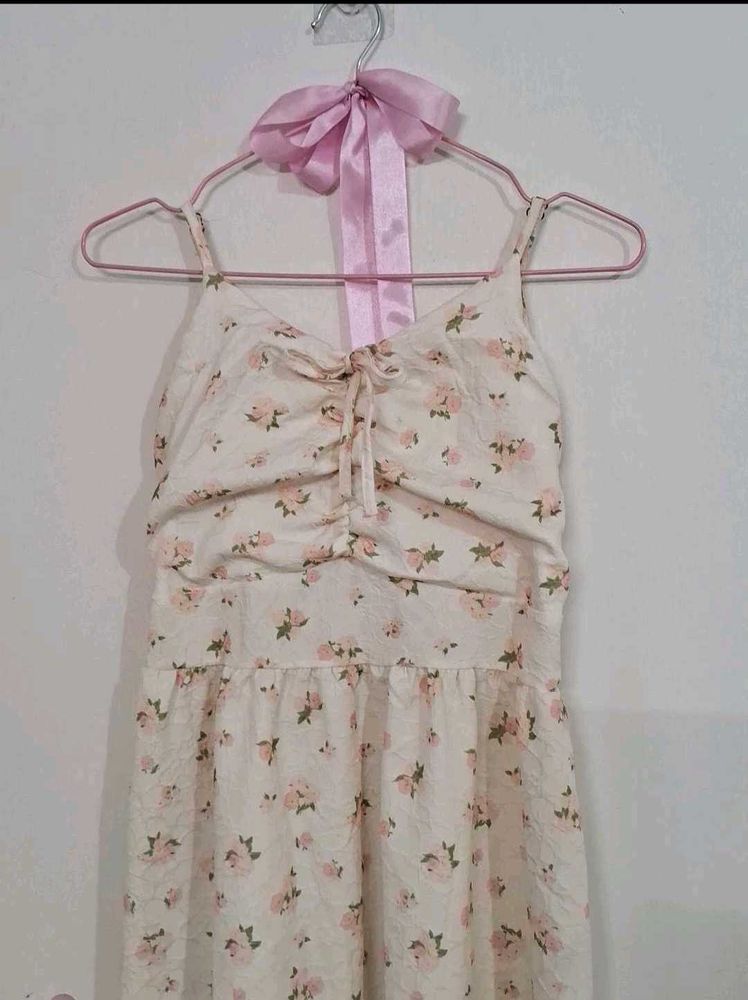 Off White Midi Dress ❤️