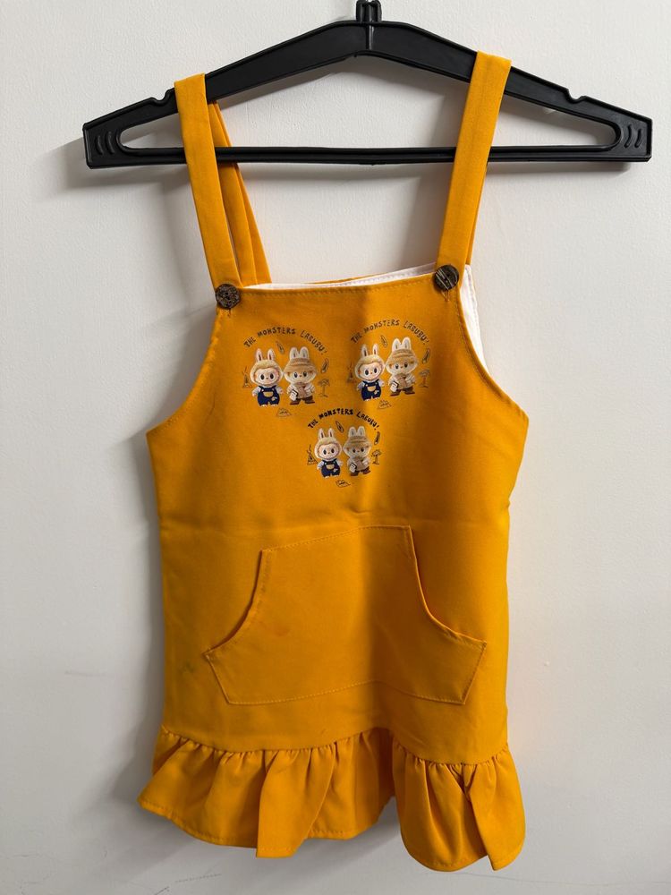 Cute Yellow Overalls