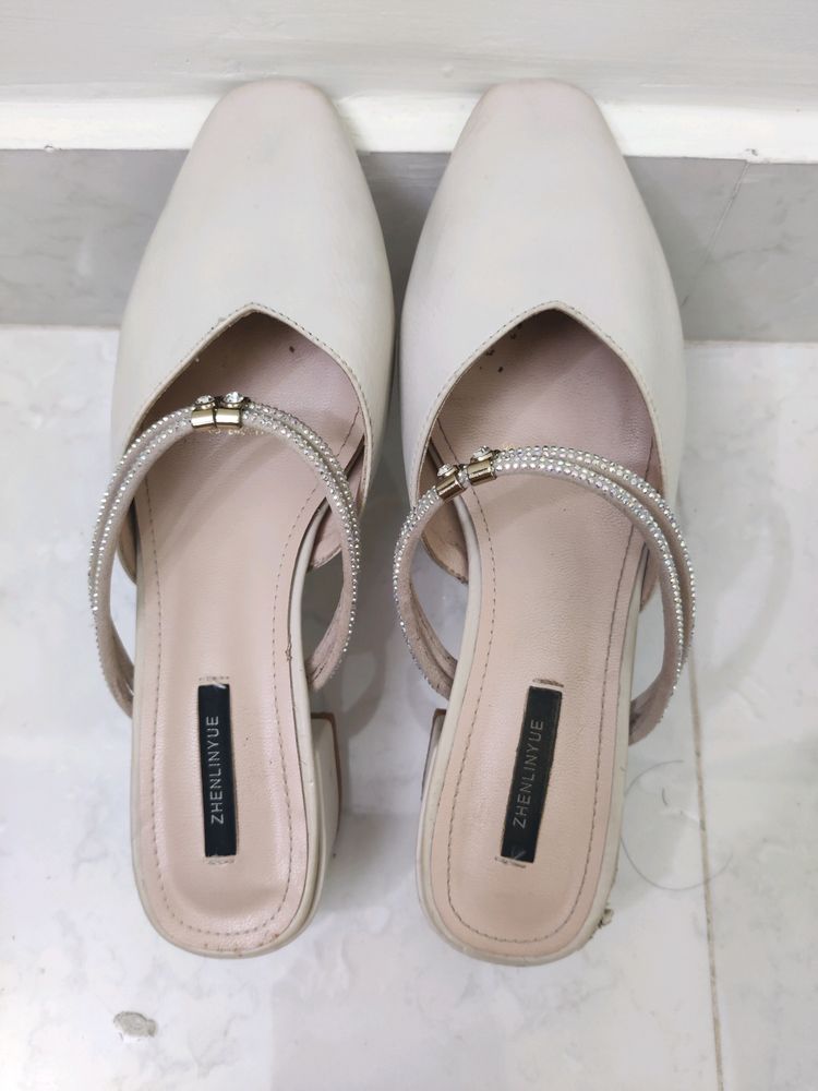 Women Mules Ankle Strap