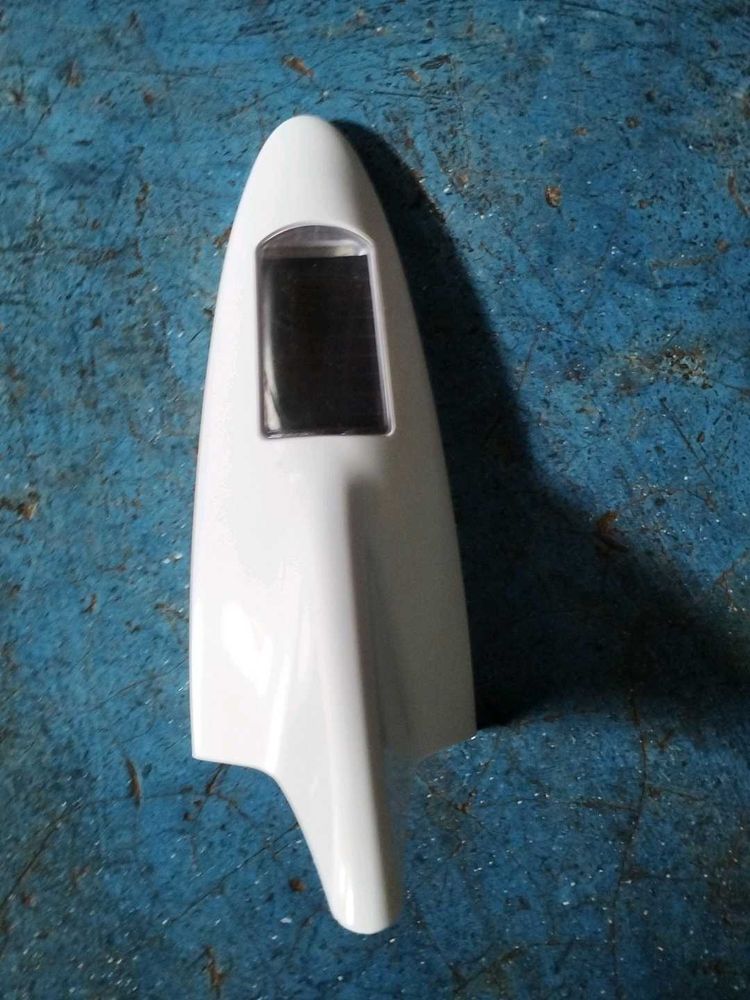 White Car Antenna Cover