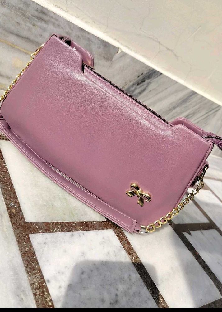 Chic Lavender Crossbody Bag