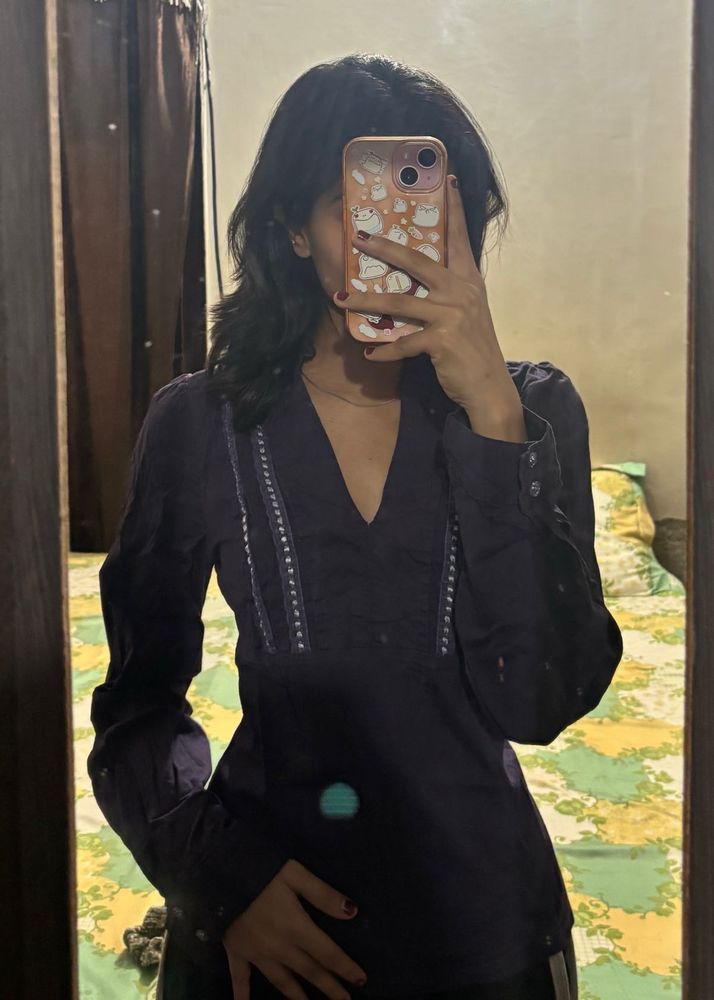 y2k fitted shirt for women