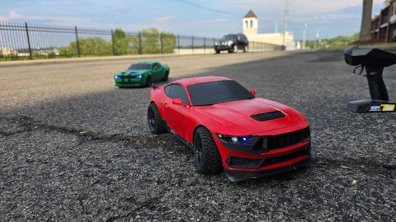 1/10 Mustang Dark Horse RC Car 3d Print