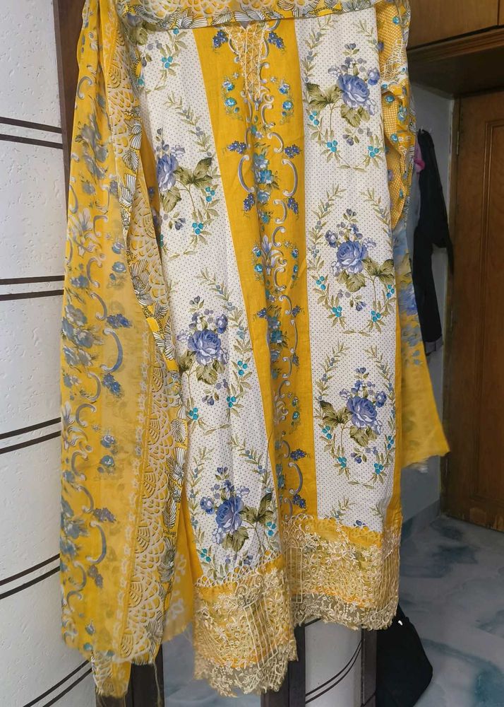 New Floral Pakistani Dress
