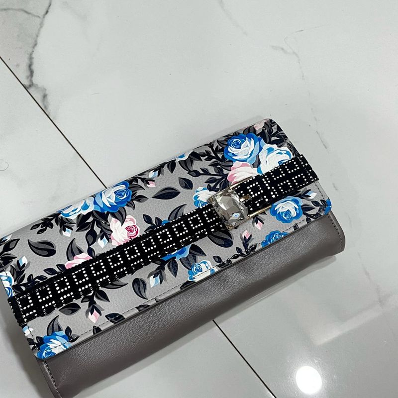 Floral Print Wallet