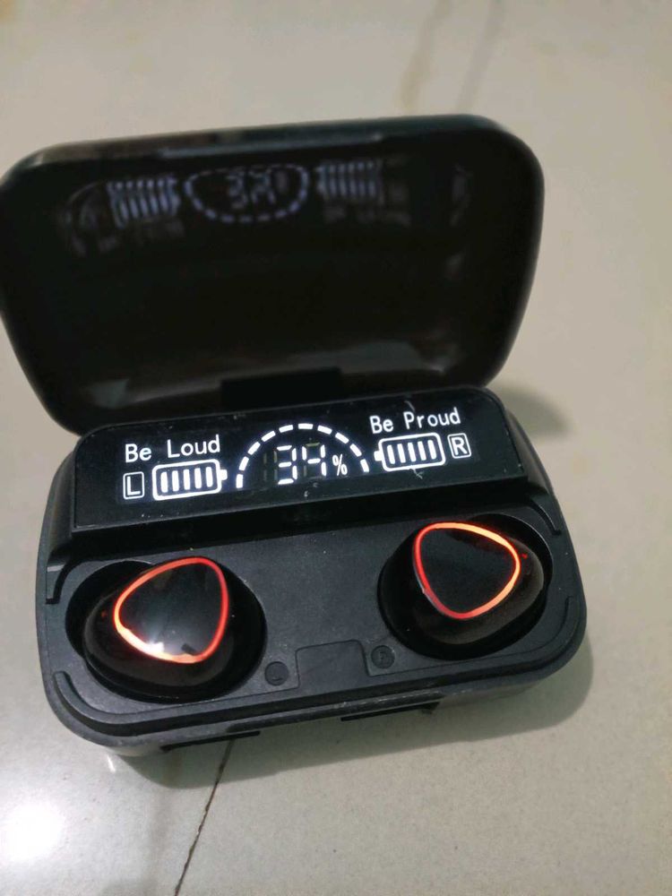 Bluetooth Headset With Power Bank