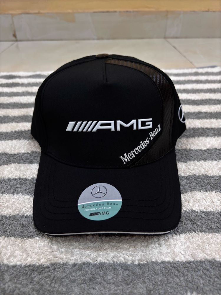 Mercedes-Benz AMG F1 X Puma Unisex Black BB Cap