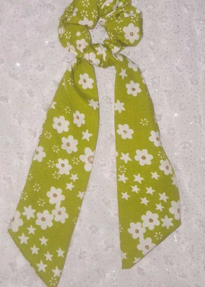 Floral 🌸Print Rubber With Ribbon Combo ✨😍