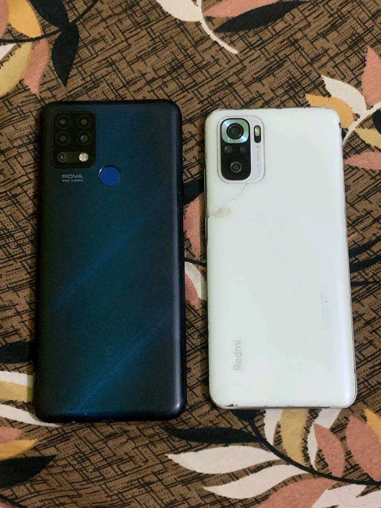 TECNO AND REDMI BOTH