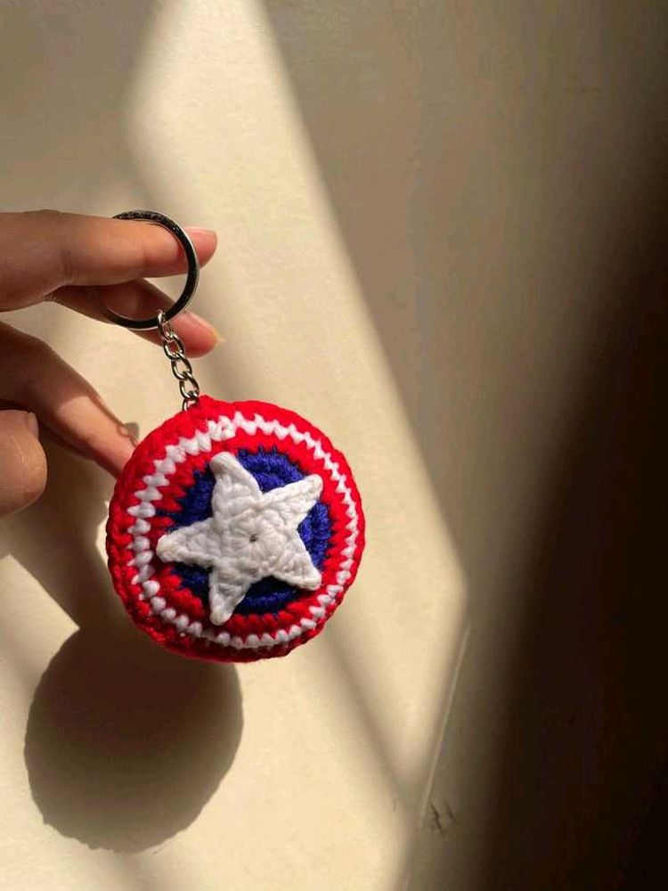 Captain America Keychain