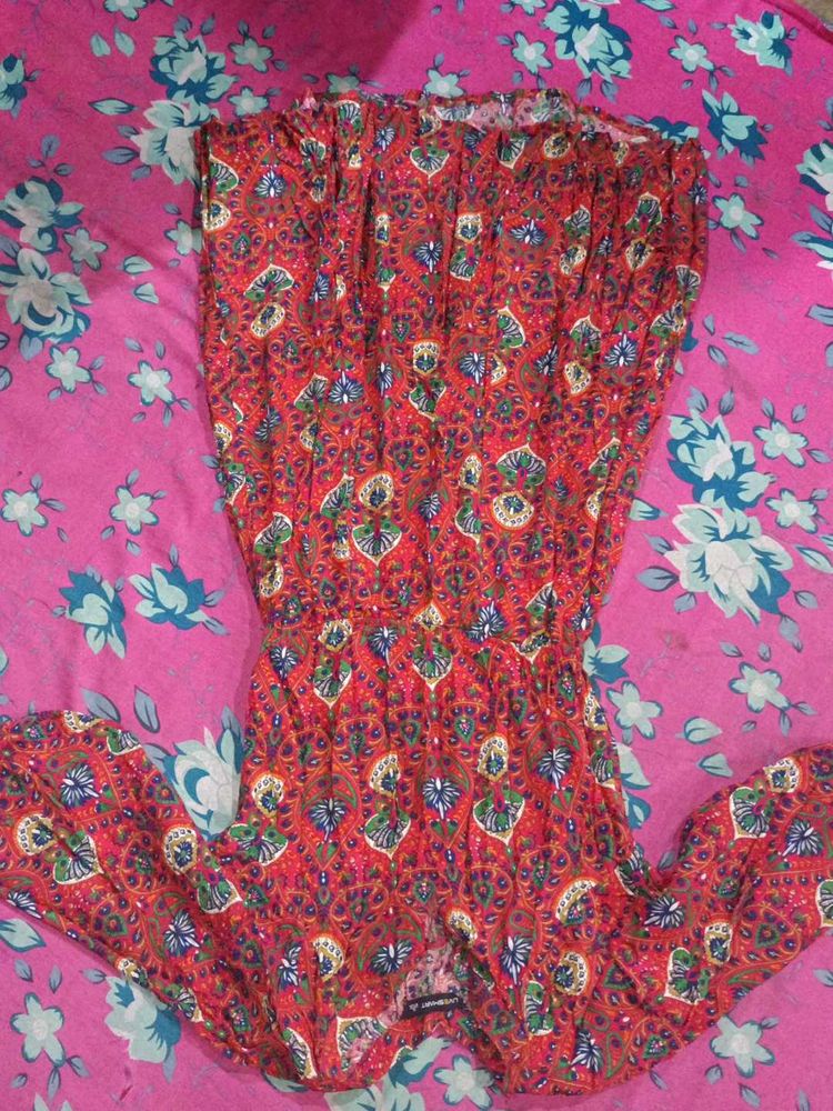 Patterned Trousers