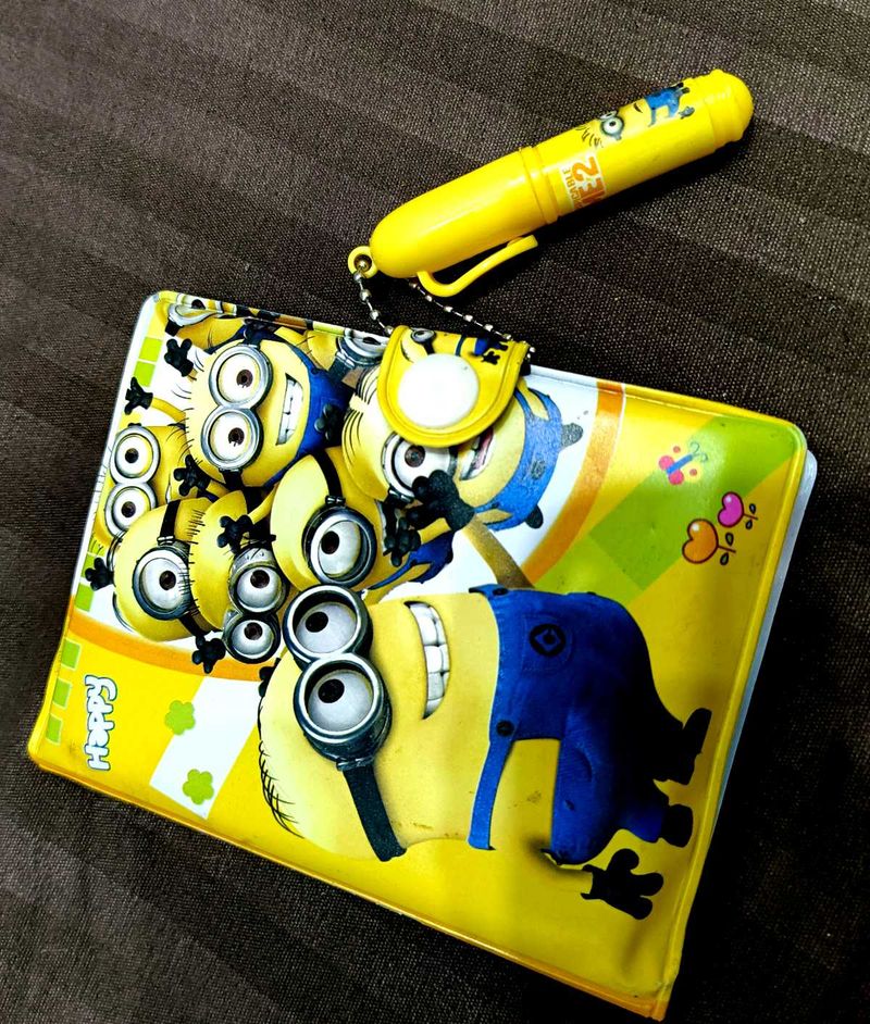Minions Pocket Diary With Pen