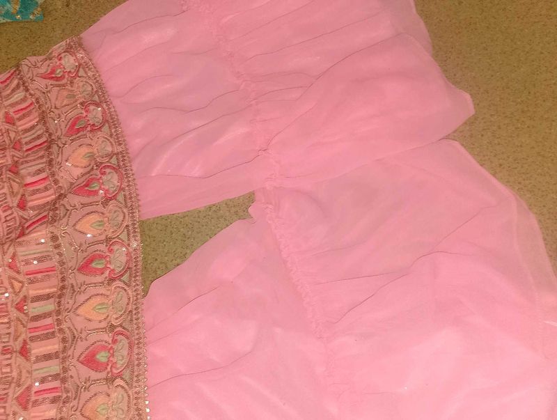 Pink Sharara