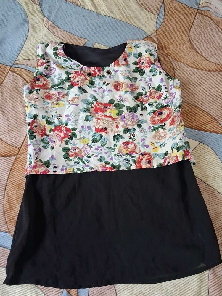 Floral Print Tunic
