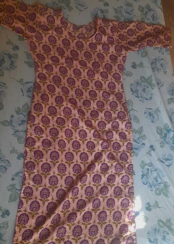 Floral Print Kurta