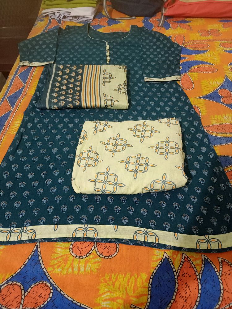 Cotton Kurti Set