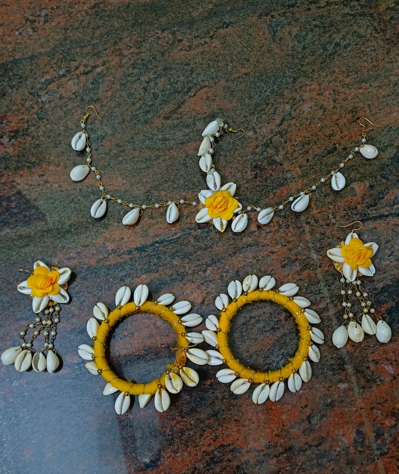 Shell Haldi Set