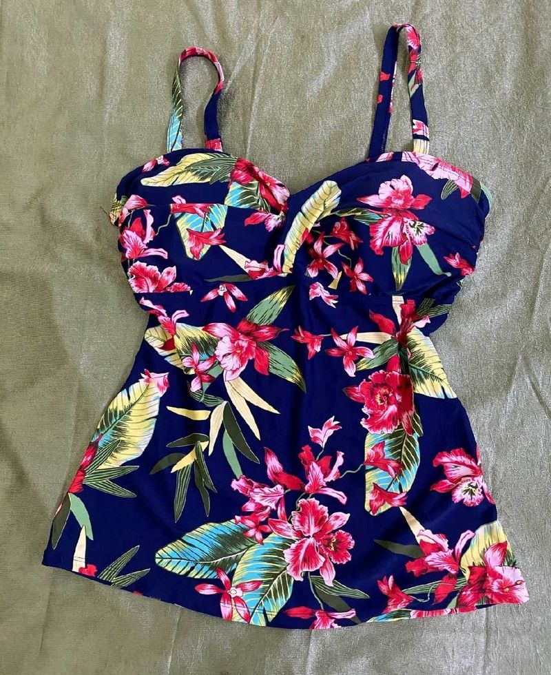 Floral Strapy Padded Top Bust 36/38