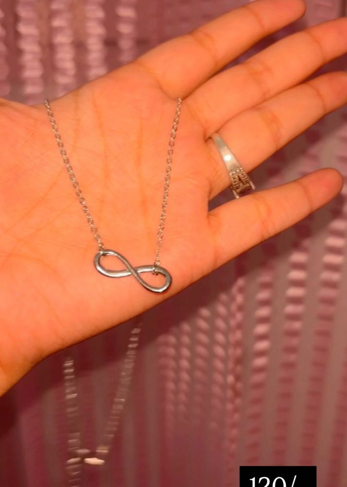 Silver Infinity Necklace