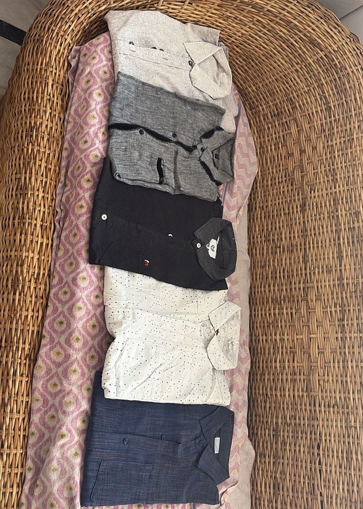 Men&#39;s Shirt Bundle - Variety of Colors &amp; Styles