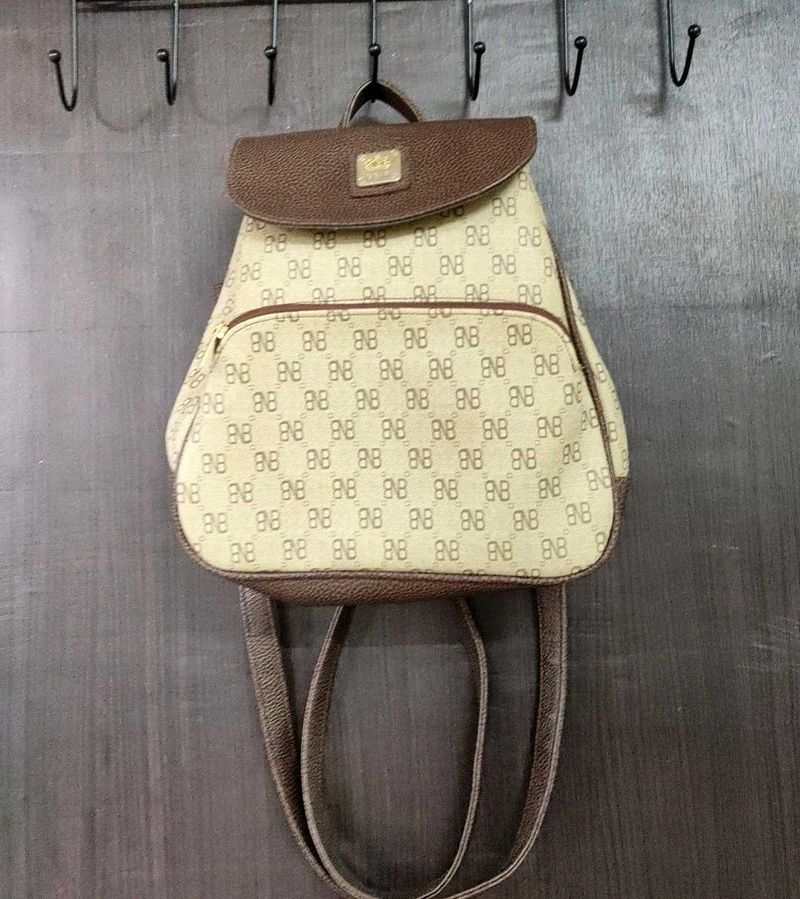 Leather Bibari Vintage Backpack