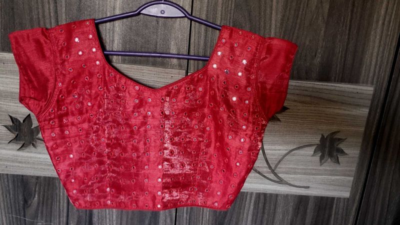Mirror Work  Blouse