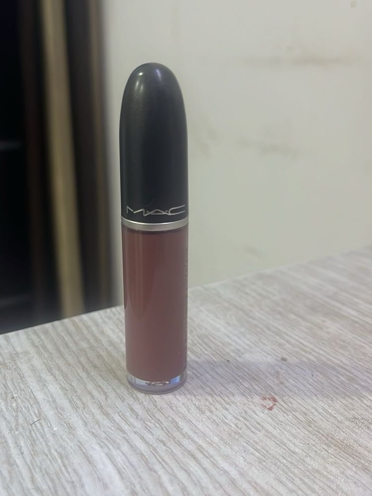 Original Mac Liquid Lipstick Topped With Brandy