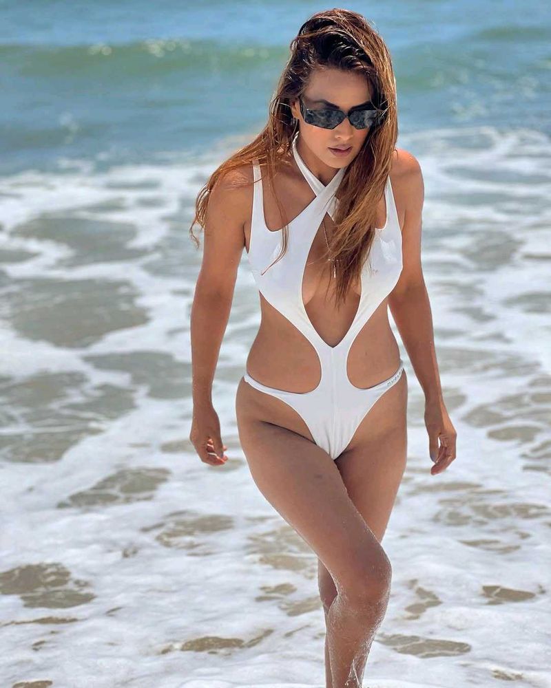 Thierry Mugler Women&#39;s White Bodysuit-one-piece