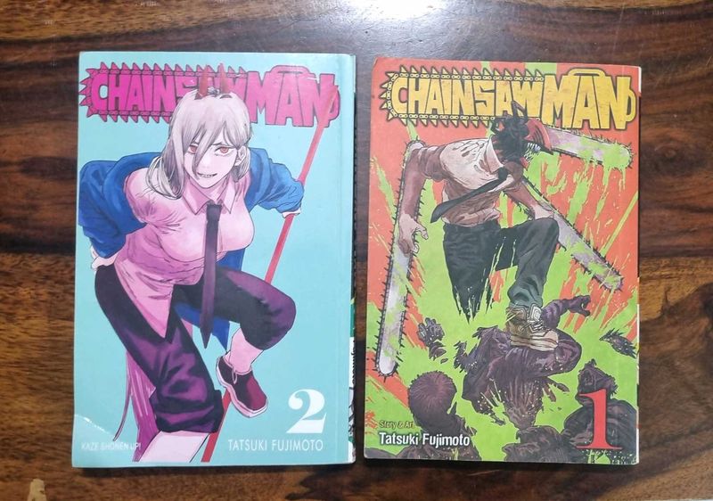 Combo Chainsaw Man Maga vol 1 &amp; 2