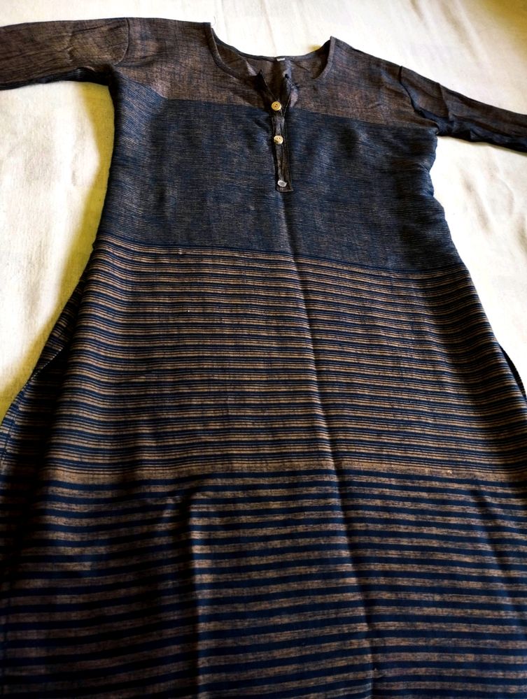 Navy Blue Kurti