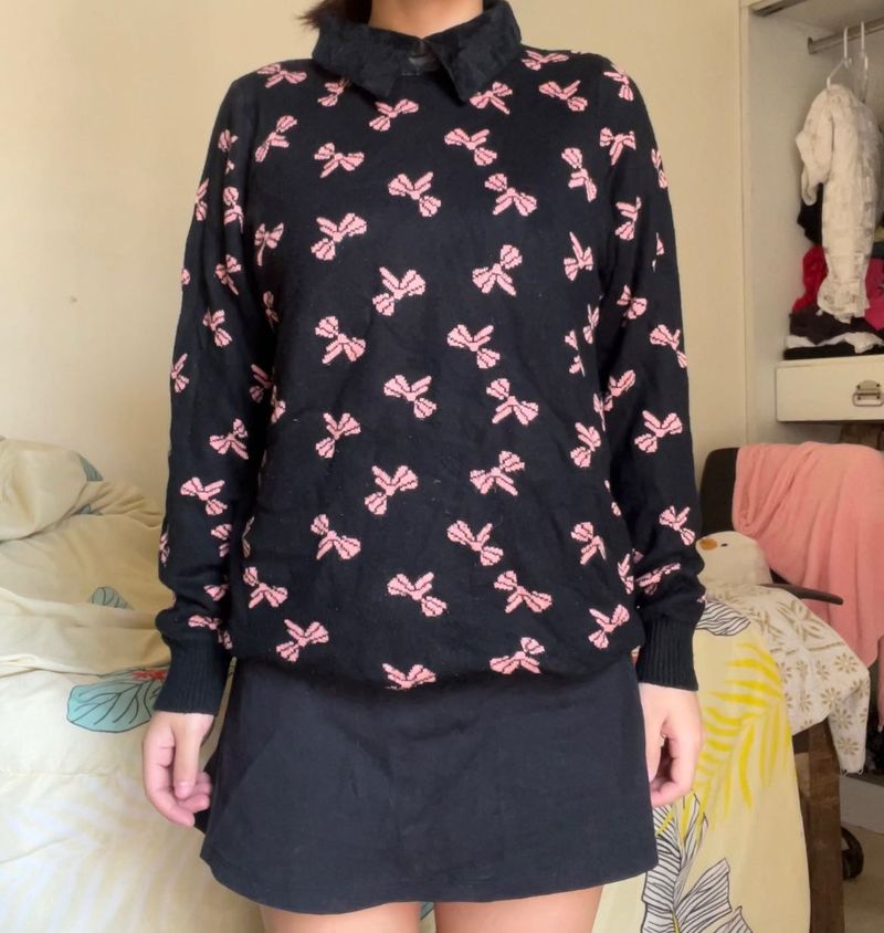 Cute Bow Sweater