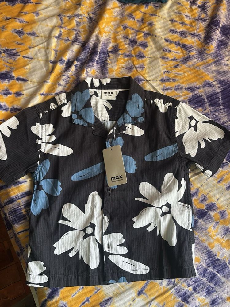 MAX Floral Print Shirt