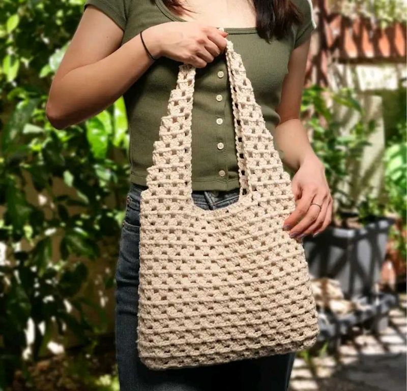 Crochet Shoulder Bag