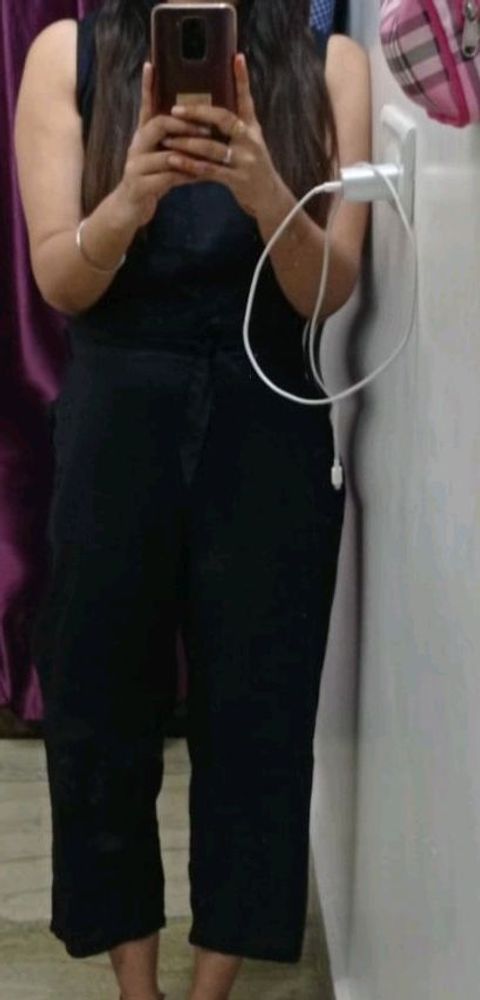 Black jump suit