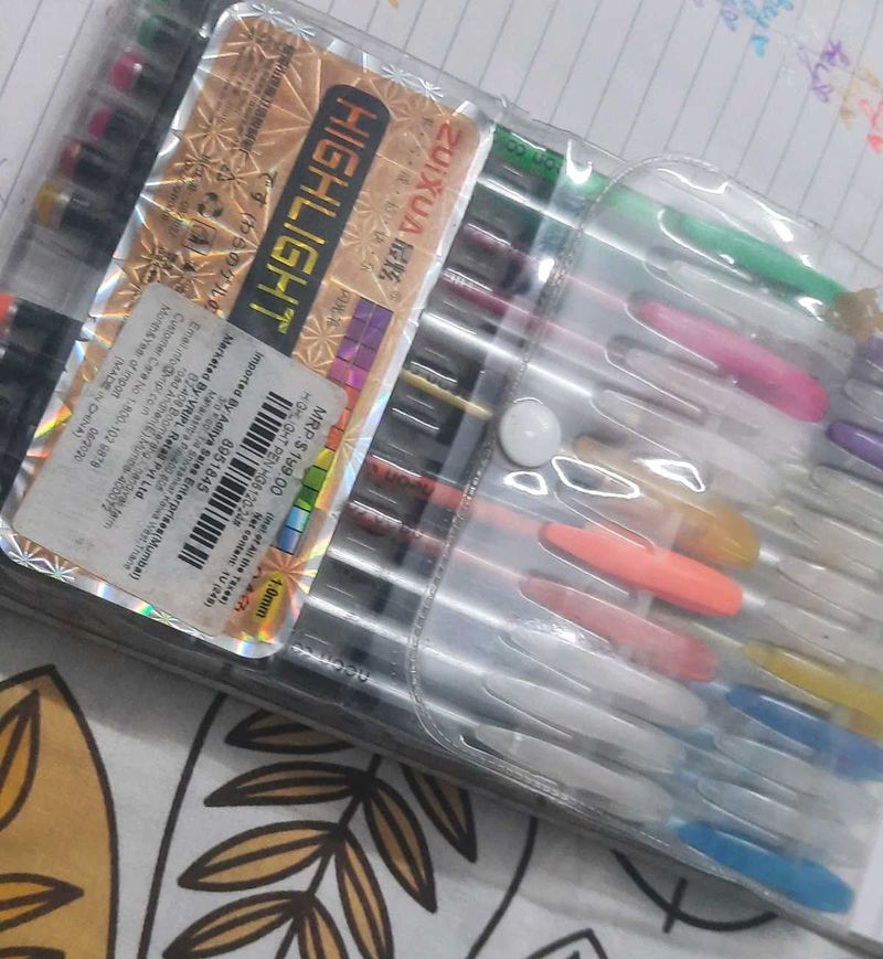 23 Colorful Pens