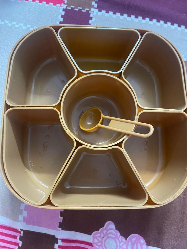 Spice Box with Spoon