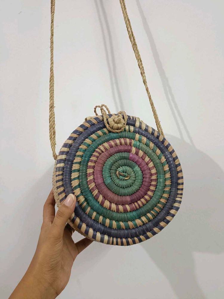 African Raffia Bag