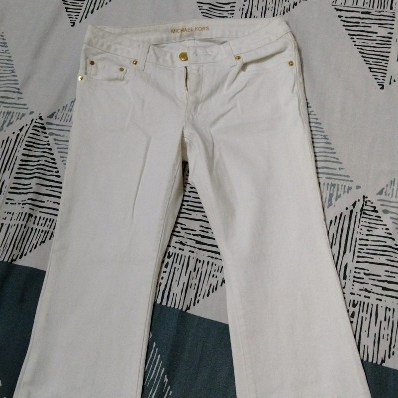 white jeans