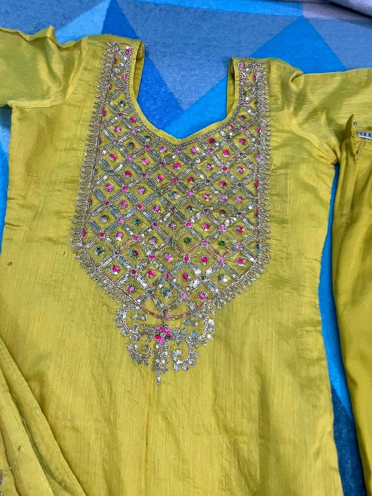 Haldi Kurta Set