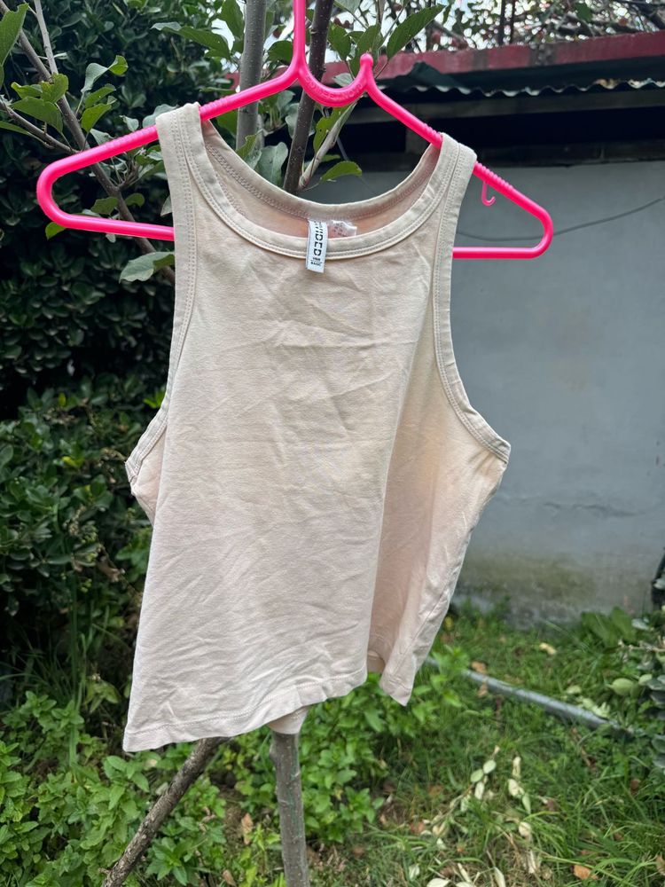 Beige Tank Top