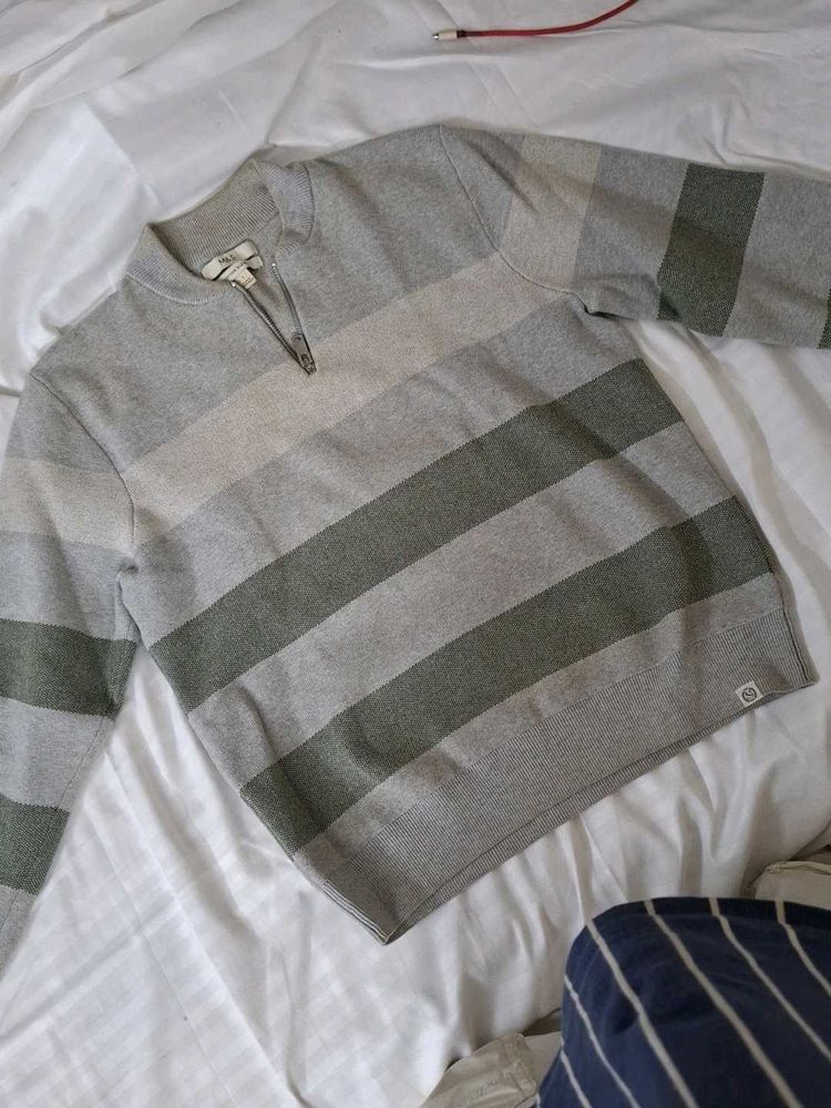 Mark &amp; Spencer Striped Pullover Sweater