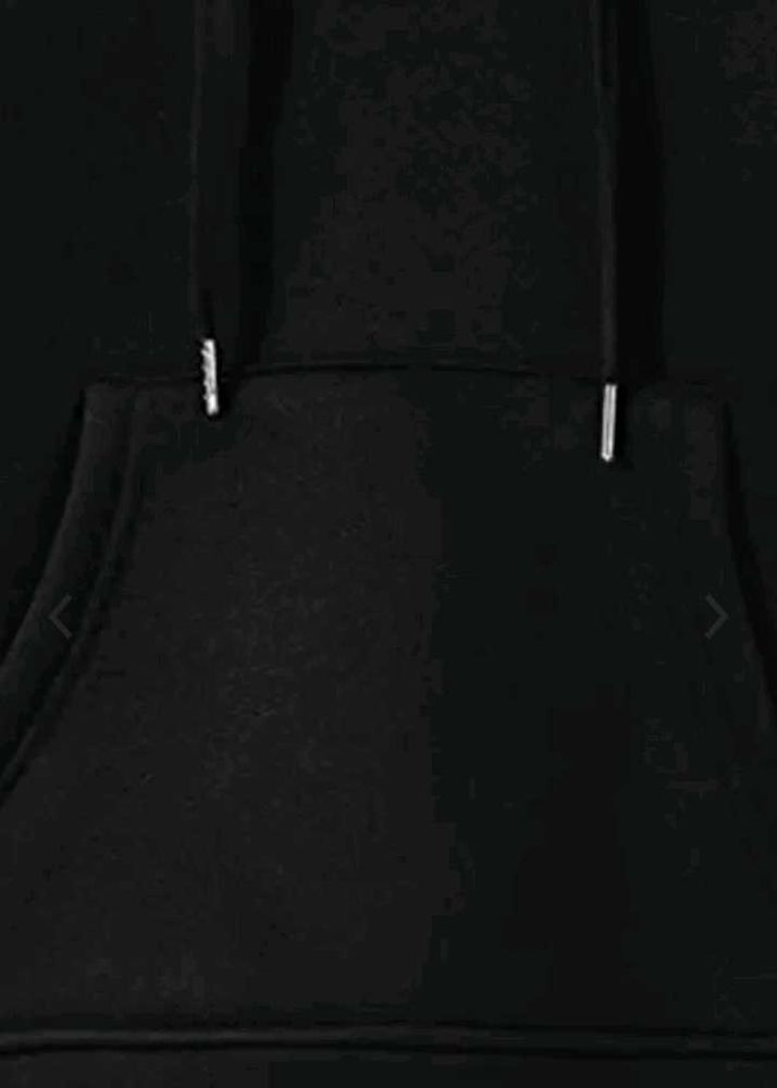 Black Oversized Hoodie