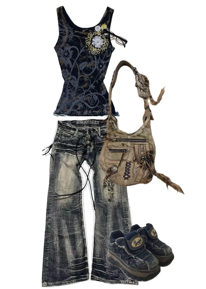 grunge alternative y2k top