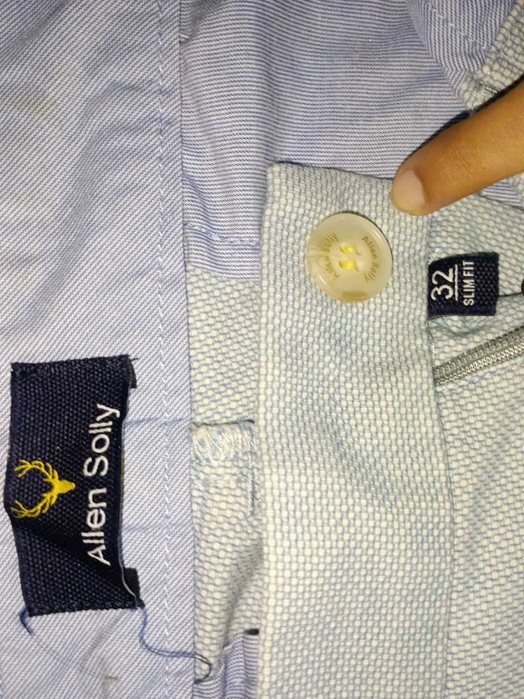 Allen Solly Slim Fit Pants - Size 32