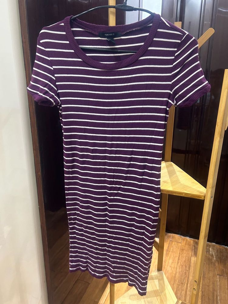 Striped Bodycon Dress